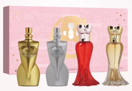 Komplet 4 perfum Jean Paul Gaultier w pudełku prezentowym