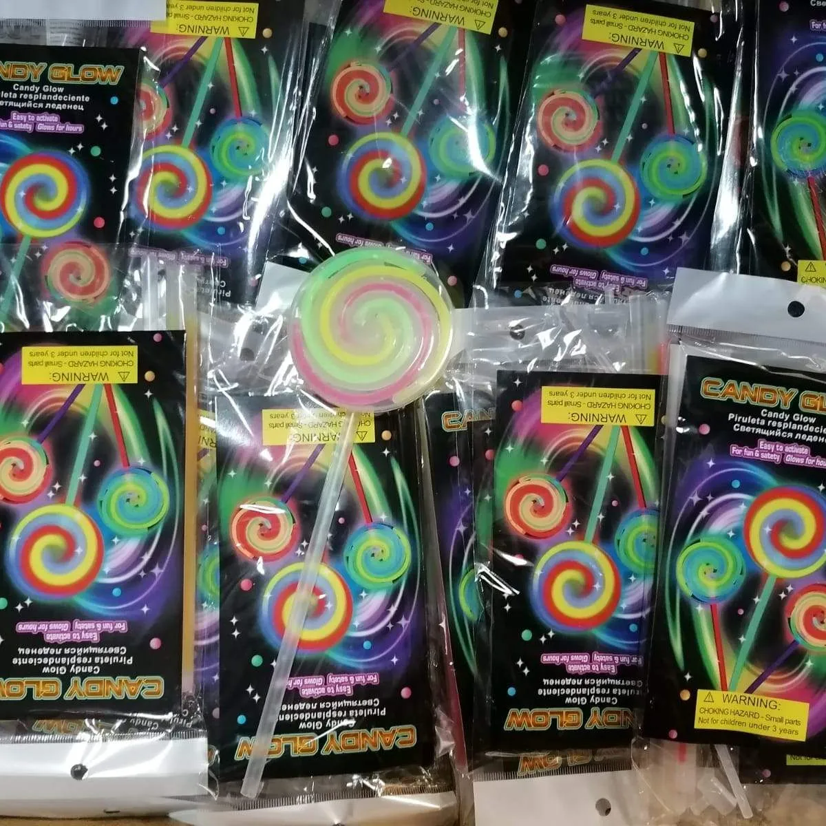 Świecące lizaki Candy Glow - mini zabawki