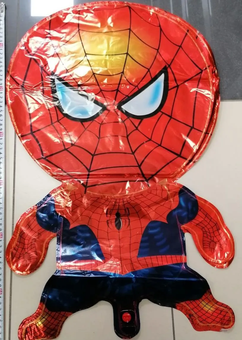 Balon foliowy Spider-Man na patyku 50 szt/opak.