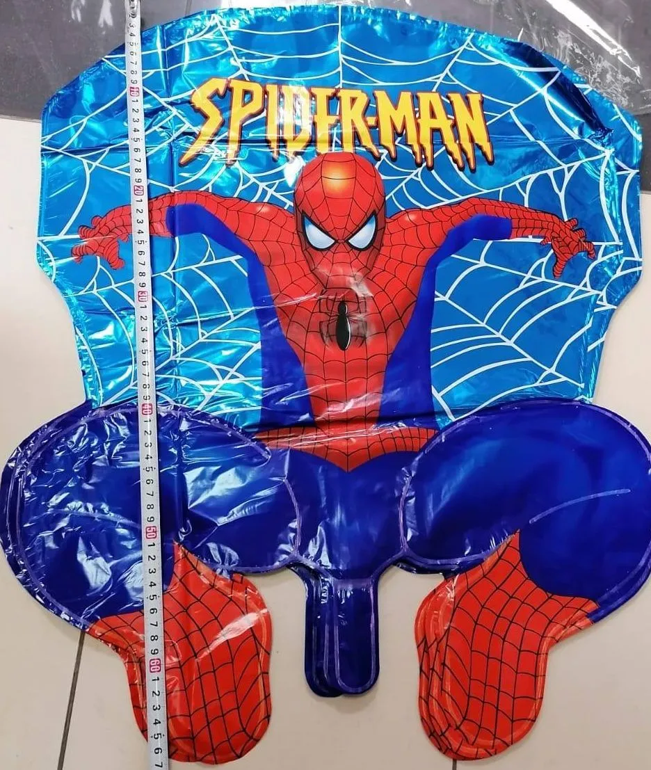 Balon foliowy Spider-Man niebieski 45x70cm