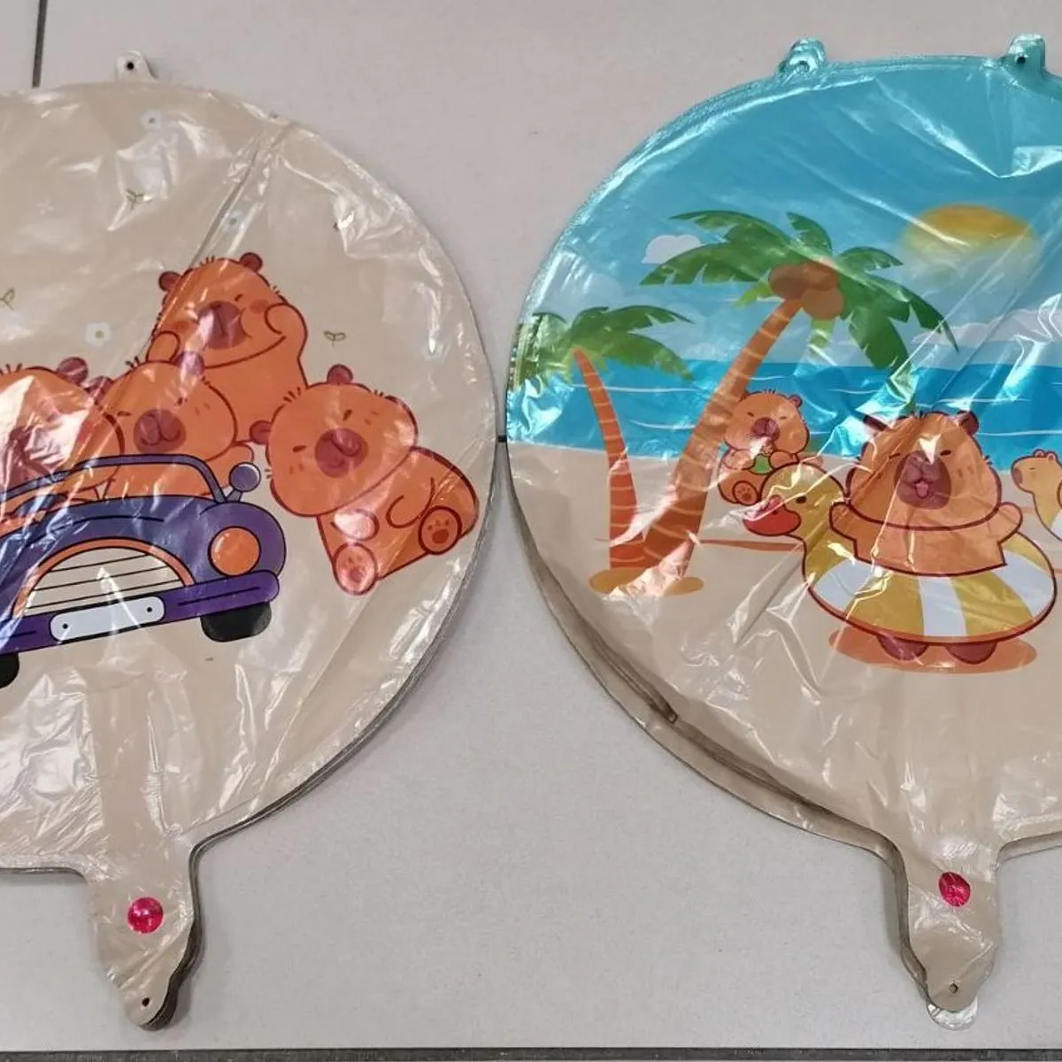 Balony z Misiami Wakacyjnymi dla Dzieci