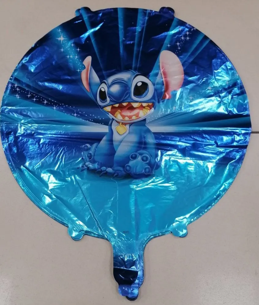 Balon foliowy Stitch Lilo & Stitch niebieski