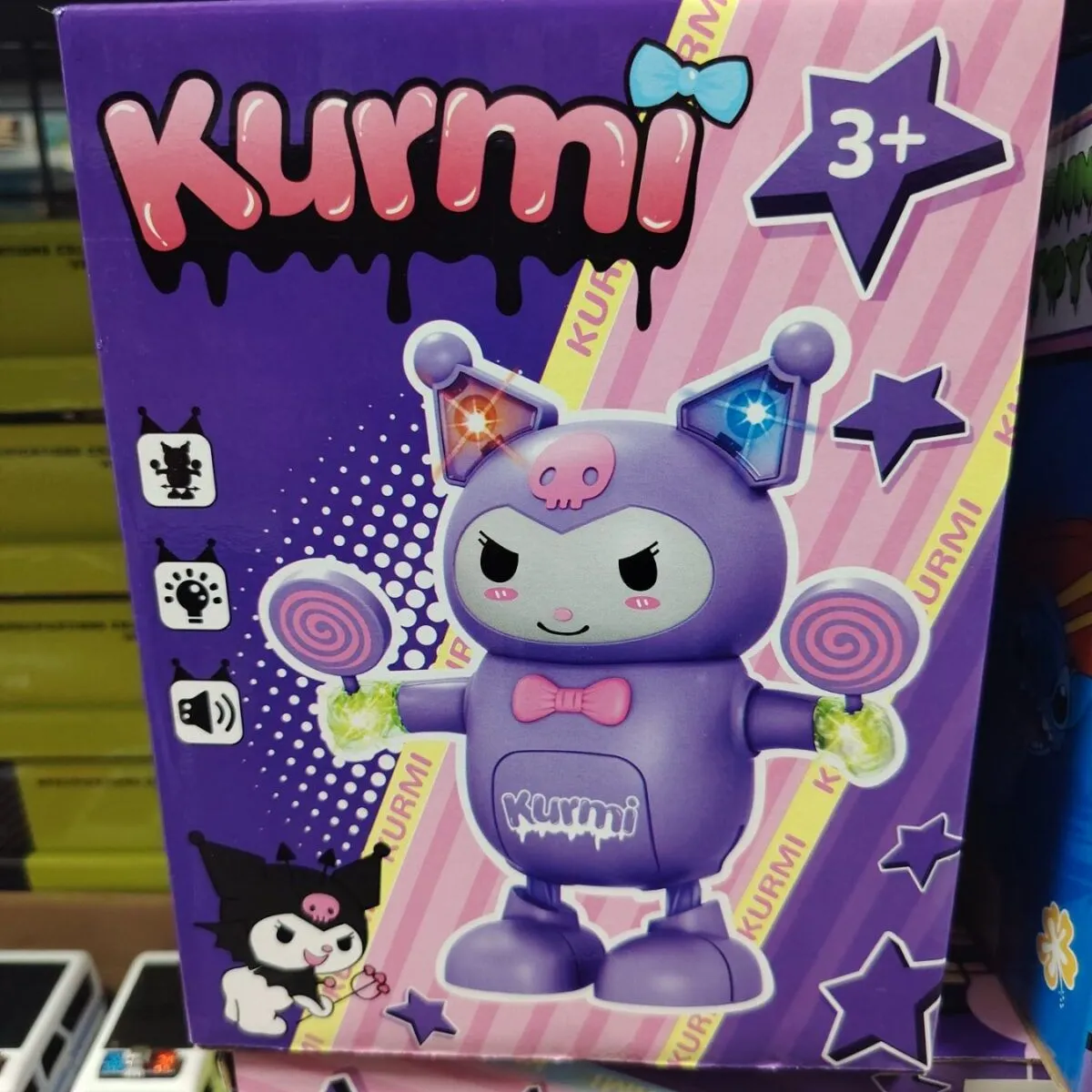 Zabawka interaktywna Kuromi z muzyką 3+