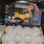 Zestaw 12 szt. lampki dekoracyjne LED