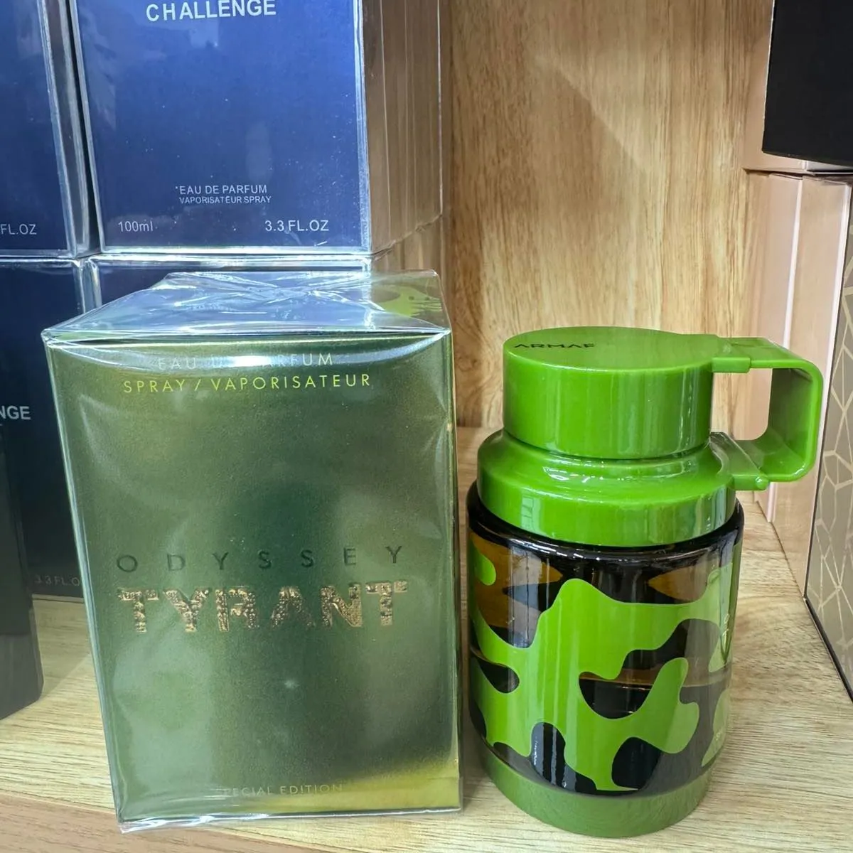 Perfumy Odyssey Tyrant 100ml zielony kamuflaż