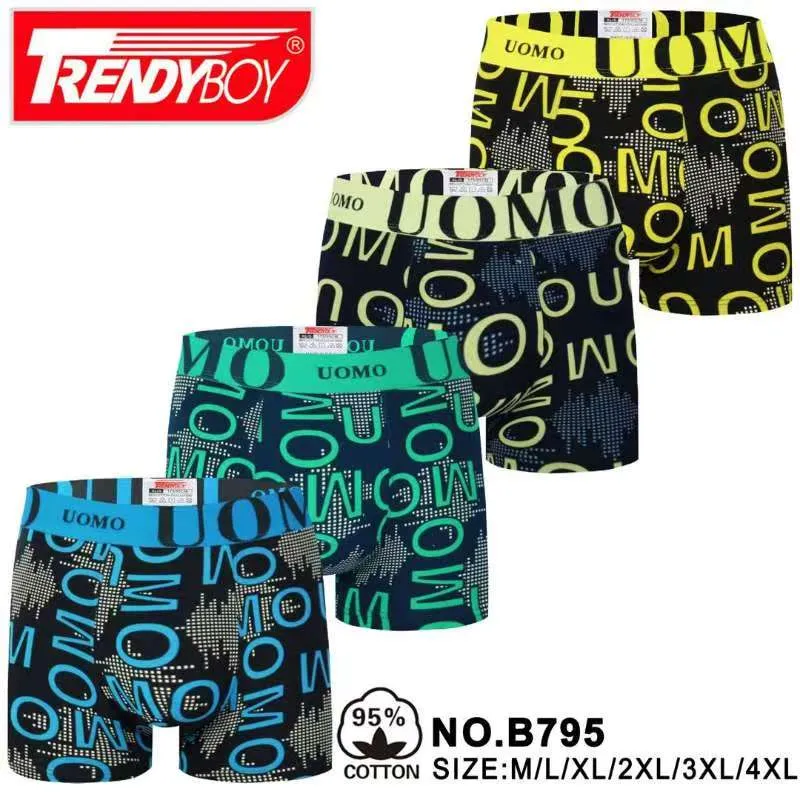 Bokserki męskie TrendyBoy 95% bawełna rozmiar M/L XL 2XL 3XL 4XL