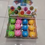 Zabawki Squeeze LED Flashing Smily Ball 12 szt