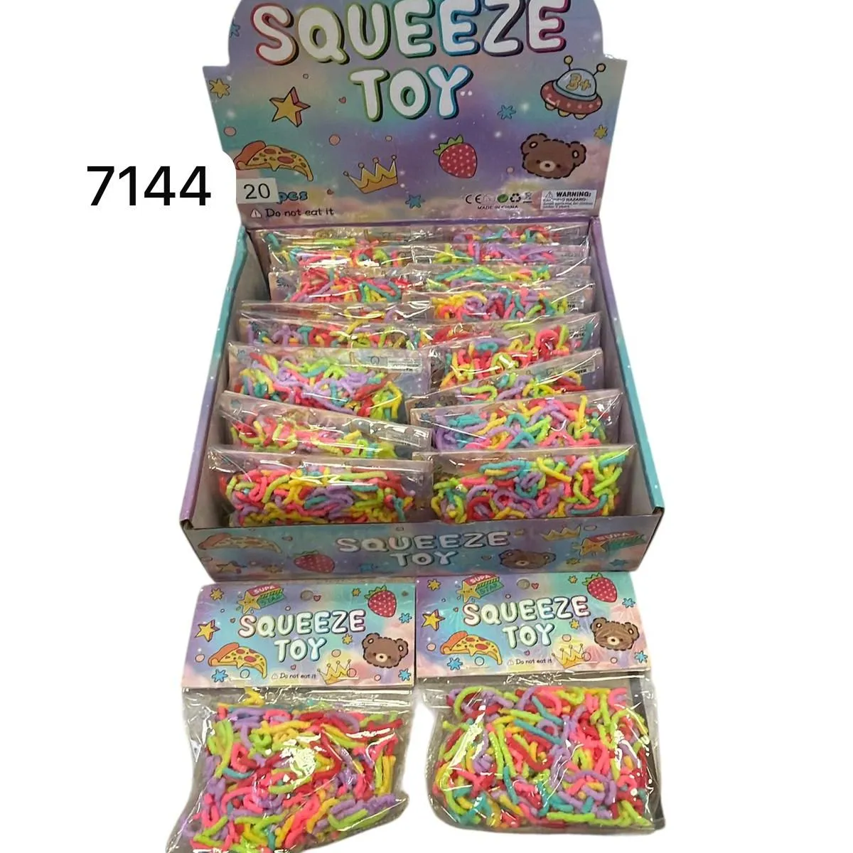 Zabawki Squishy Squeeze Toy Gniotki Wielokolorowe