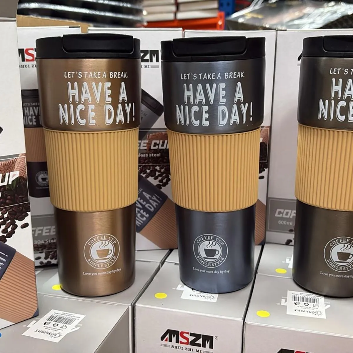Kubek Termiczny 600ml MszN Have a Break Nice Day