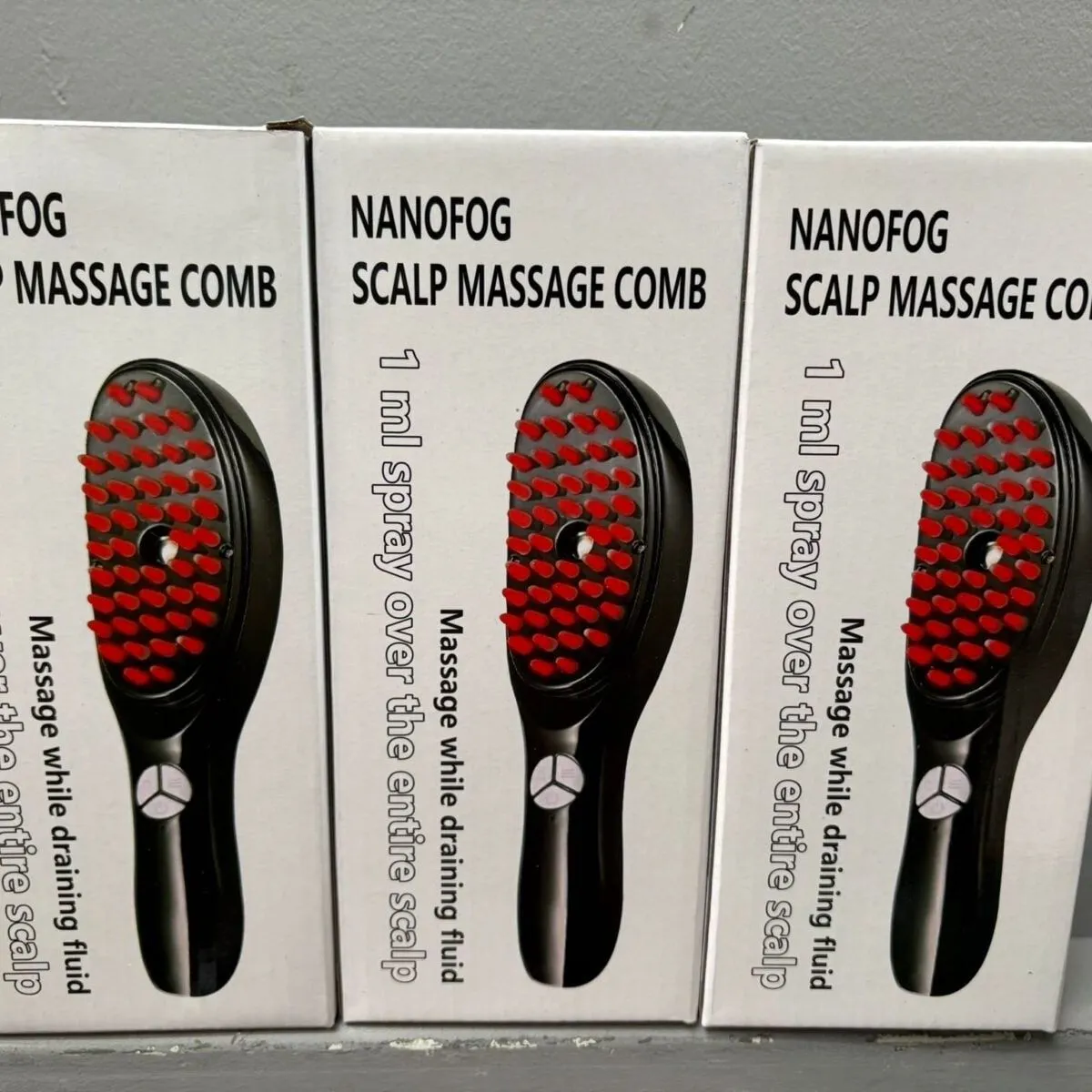 Szczotka Masująca Skórę Głowy Nanofog Scalp Massage Comb