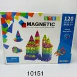Zestaw klocków magnetycznych STEM 120 elementów