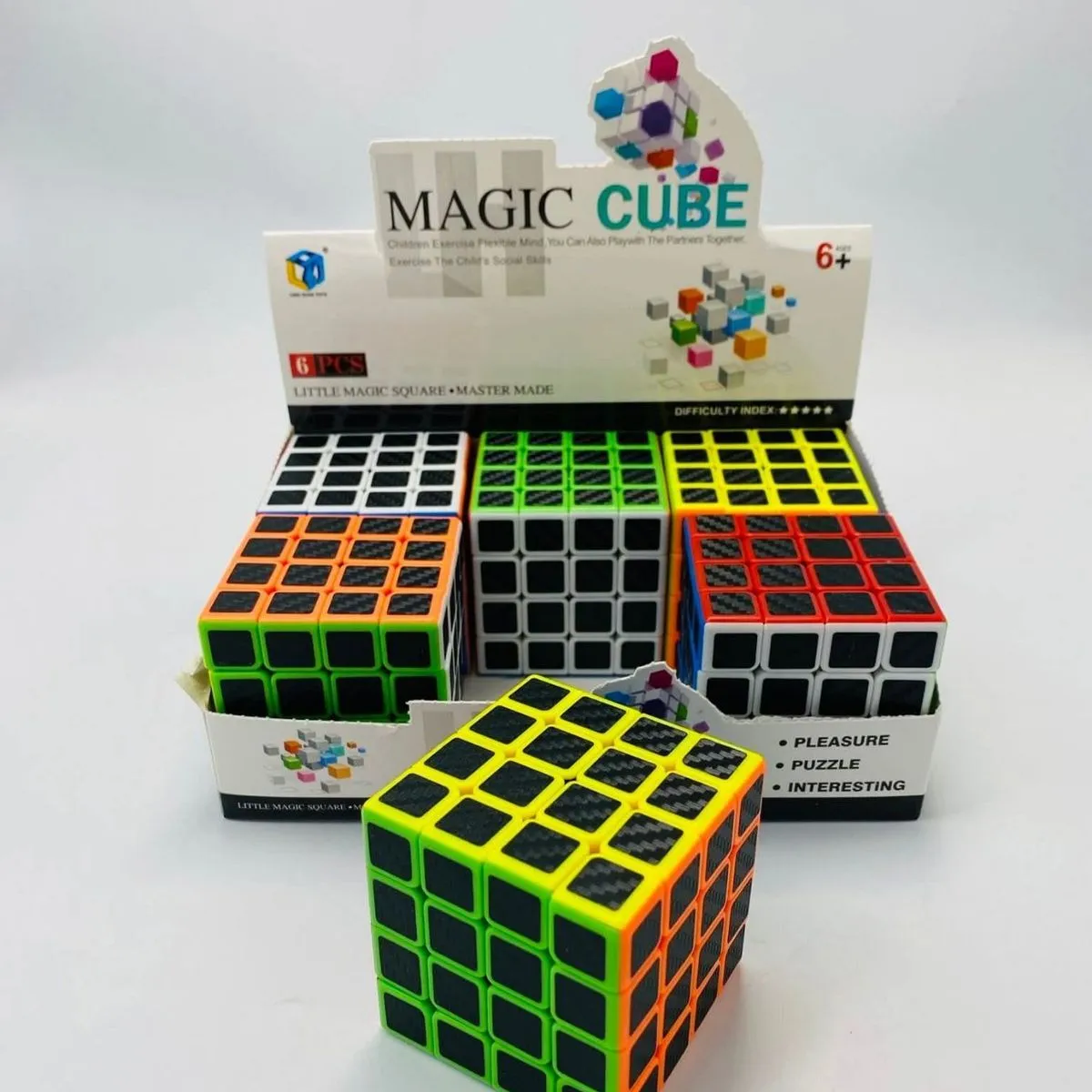 Magic Cube kostka Rubika 3x3 kolorowa 6+