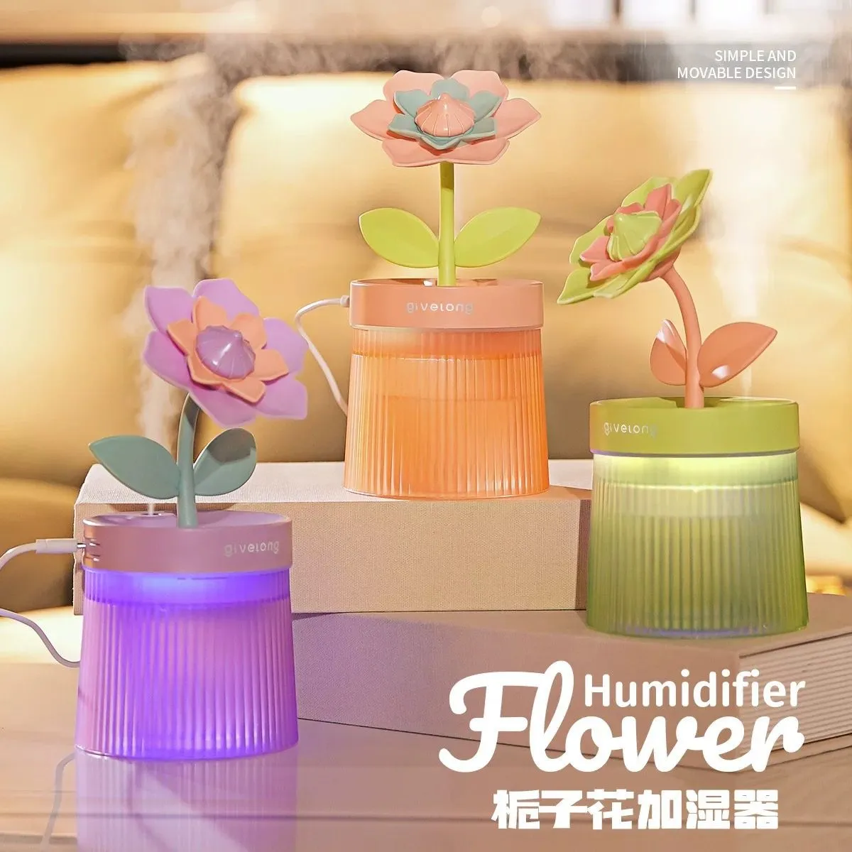 Nawilżacz powietrza Flower Humidifier