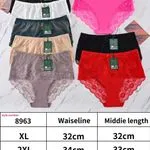 Majtki damskie stringi XL-3XL Waistline/Middle length
