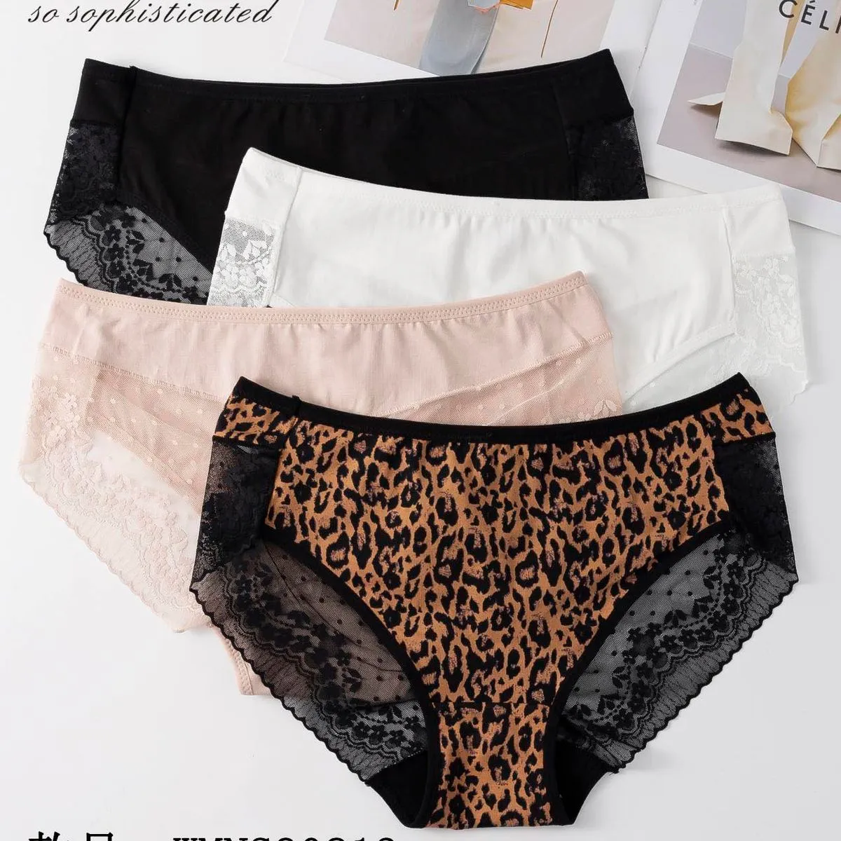 Majtki damskie Finella WMNS0813 S/M/L 4 szt.