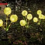 Lampki solarne dekoracyjne ogrody 2PCS