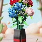 Zestaw klocków LEGO Flowers Bouquet 9 róż w wazonie