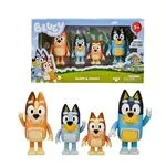 Zabawki Figurki Bluey Bluey & Family 4PCS 3+