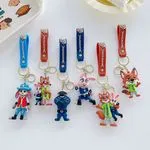 Brelok do Kluczy Zootopia Postacie Zwierząt