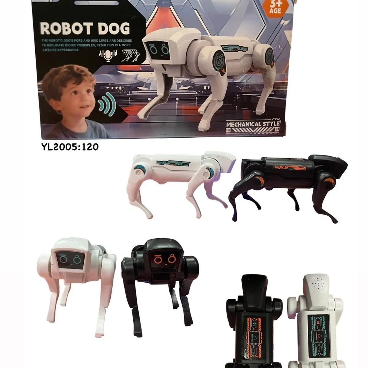 Robot Dog Elektryczny Zabawka Mechanical Style 3+ YL2005-120