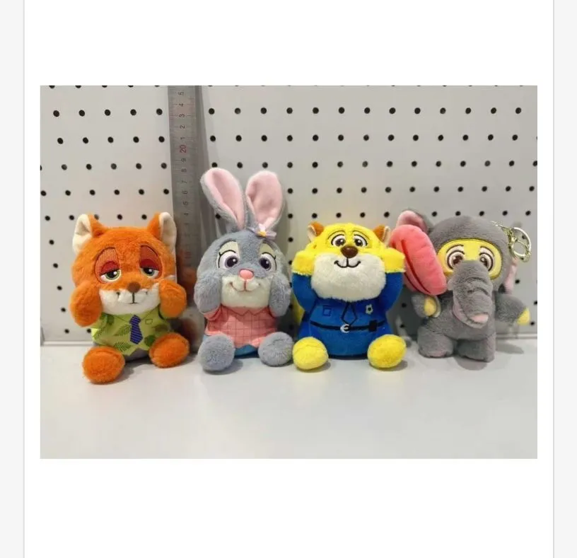 Brelok Maskotka Zootopia Nick Judy Finnick Elephant