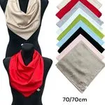 Chusta Damska 70/70cm 30% jedwab, 70% wiskoza C008507