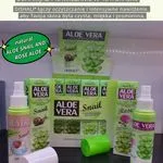 Zestaw do Demakijażu & Nawilżania Aloe Vera Snail Rose DISHAL
