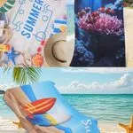 Ręczniki Plażowe 70/140 z Motywem Smoka