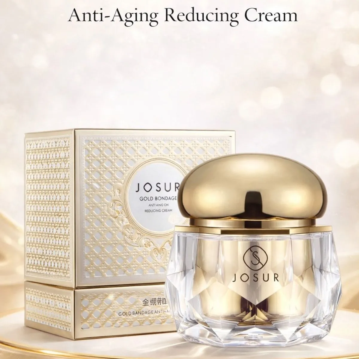 Krem Rozjaśniający JOSUR Anti-Aging Gold Jar