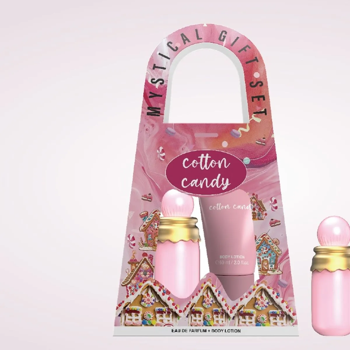 Zestaw Mystical Gift Cotton Candy Perfume 30ml + Balsam 60ml
