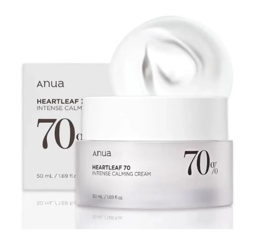 Kojący Krem do Twarzy Heartleaf Anua 70ml Intense Calming