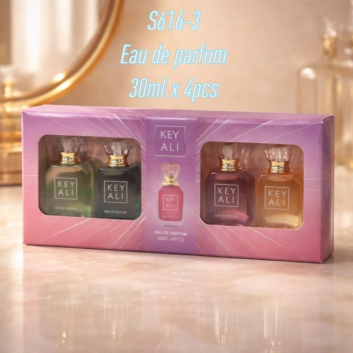 Zestaw Eau de Parfum Key Ali 4x30ml S616-3