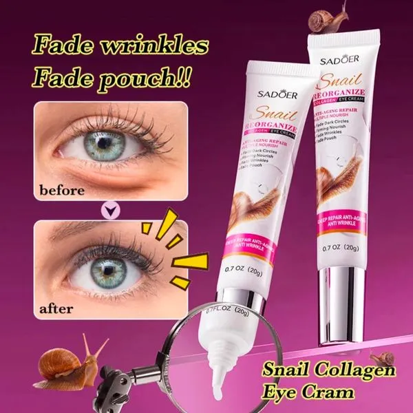 Krem pod oczy SADOER Snail Collagen 7g