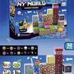 Zabawki Klocki Magnetyczne My World 32PCS 8168