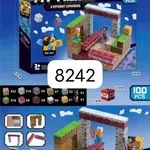Zabawki Klocki Magnetyczne My World 100PCS 8242