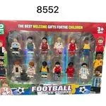 Zestaw 12 figurek piłkarzy Football 12PCS 3+