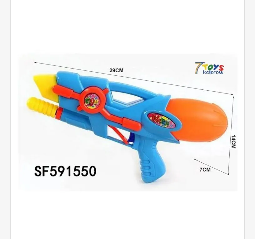 Pistolet wodny niebiesko-pomarańczowy 29cm SF591550
