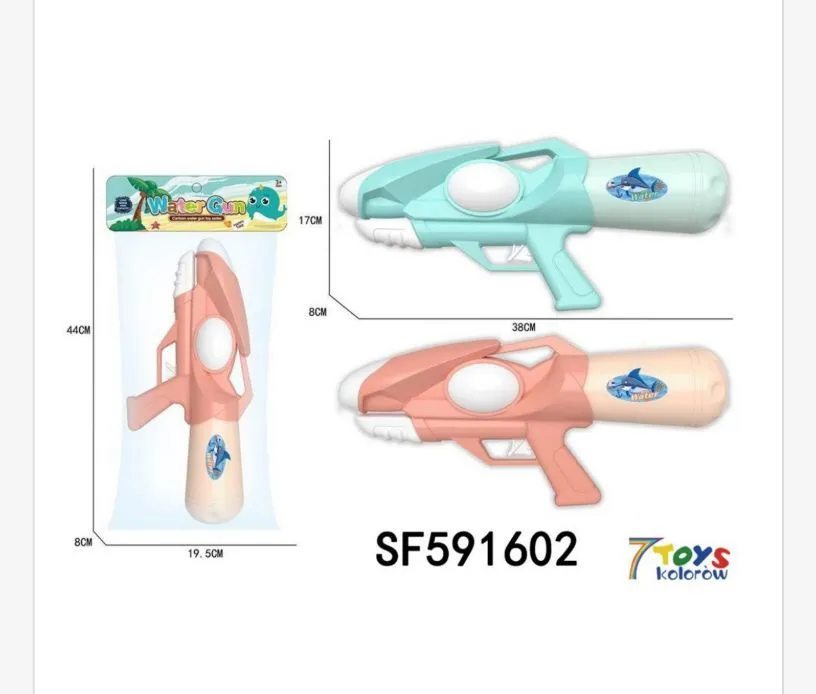 Pistolety na wodę z rekinem SF591602, 44x17x19,5 cm
