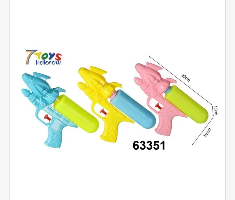 Pistolety na wodę 7 Toys kolorowe 20 cm 63351