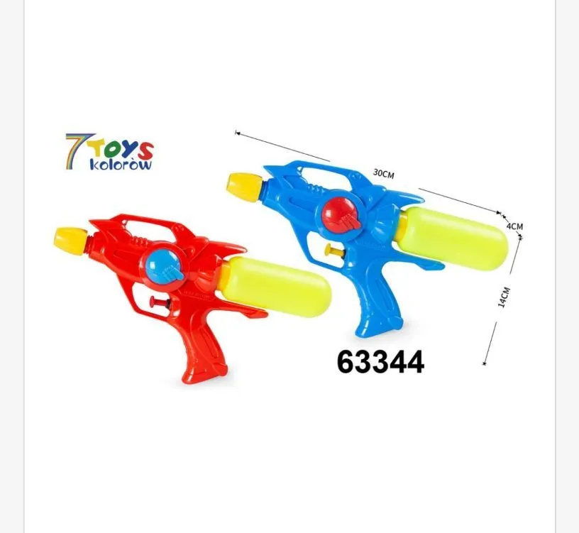 Pistolety na wodę 7TOYS kolorowe 30 cm 63344