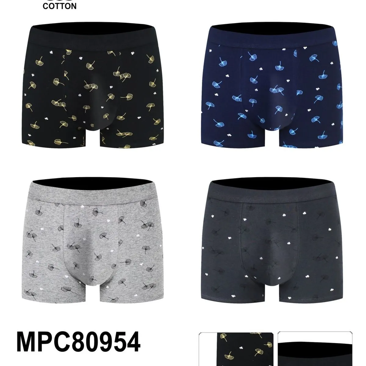 Bokserki męskie Pesail 95% bawełna M-XXL MPC80954