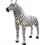 Maskotka Pluszowa Zebra 35cm Stojąca Realistyczna