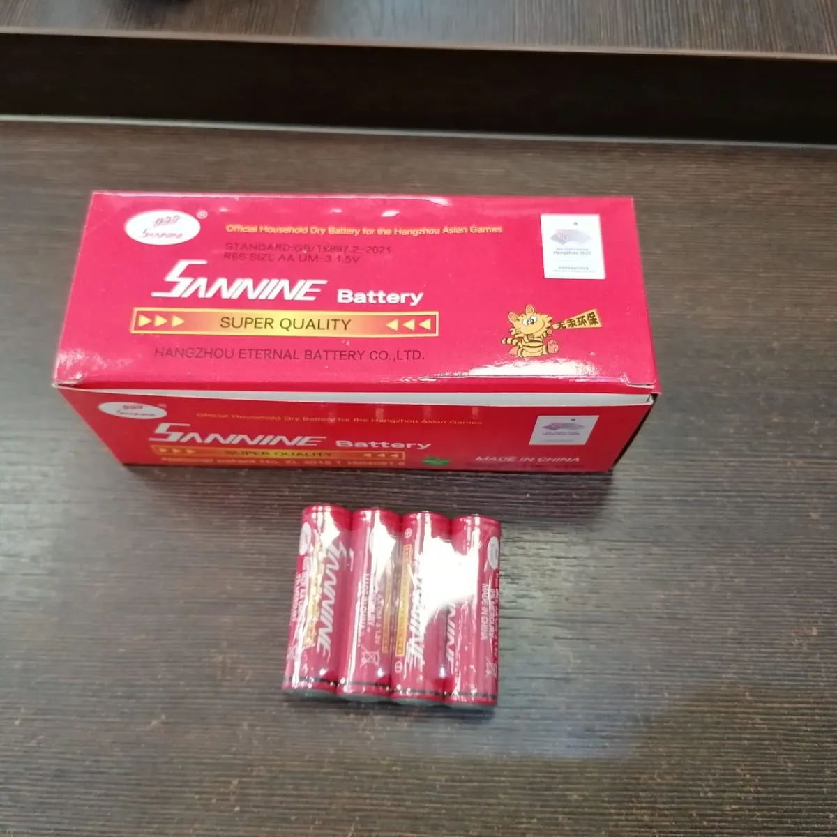 Baterie AA R6 SANNINE Super Quality 1.5V, 40 szt.