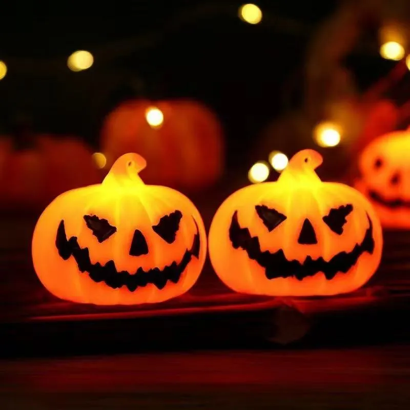 Dekoracja LED Halloween Dynia Pomarańczowa 12 szt.