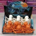 Dekoracja LED Halloween Szkielet i Dynia, 12 szt.