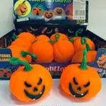 Zabawki Squeeze Halloween Dynia Świecąca Jellyball 12 szt