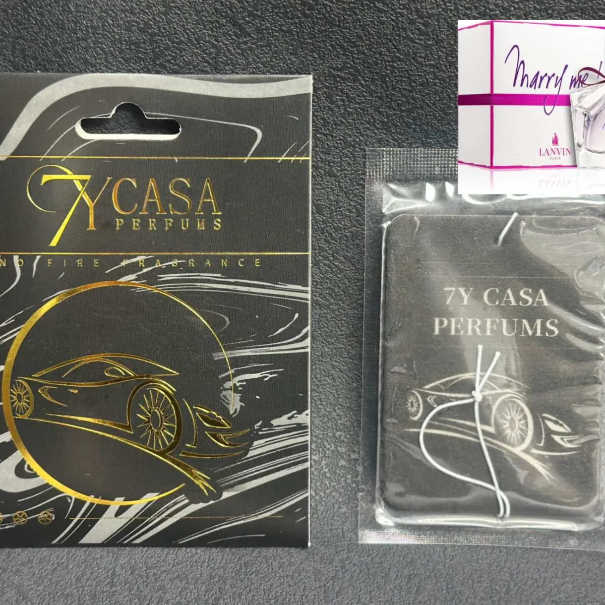 Zapach do auta TY CASA Fire Perfumance 24 szt/opak.