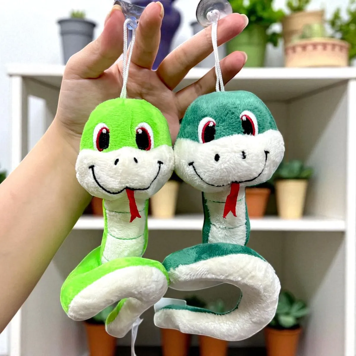 Maskotka Pluszowa Wąż Zielony 20cm