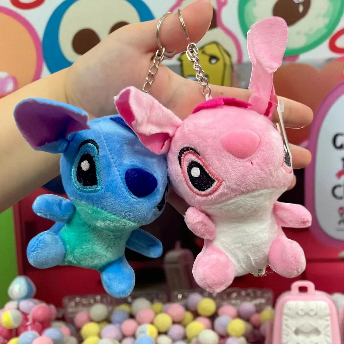 Brelok do Kluczy Stitch i Angel Lilo & Stitch