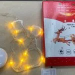 Lampka LED Dekoracyjna Bałwan Świąteczny 10LED IP20